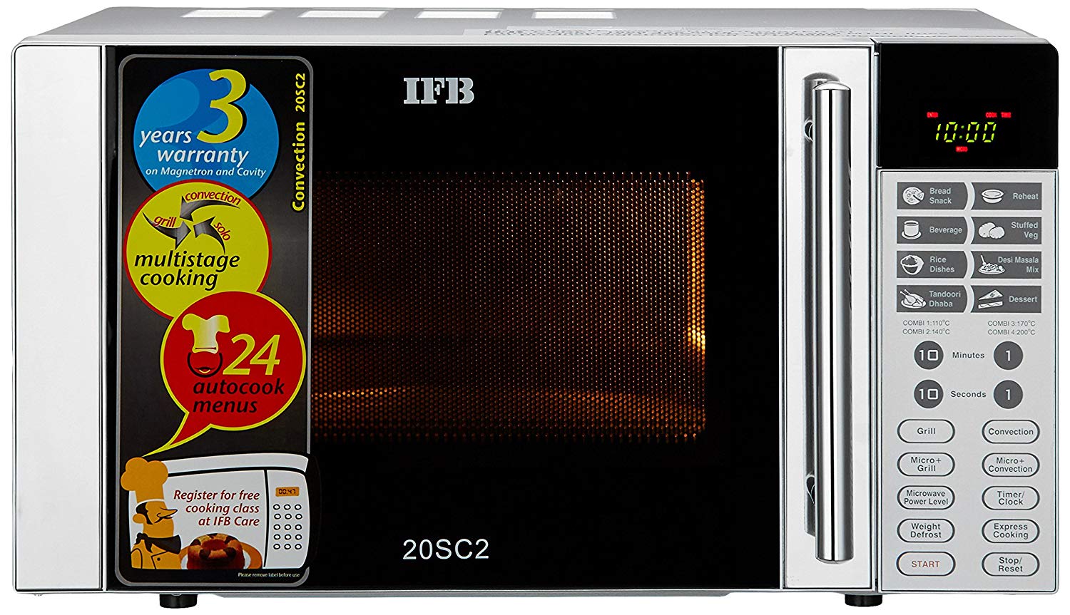 IFB 20 L Convection Microwave Oven reviews and best price in India