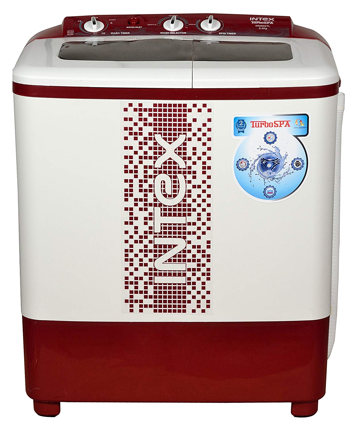 Intex 6.2 kg Semi-Automatic Top Loading