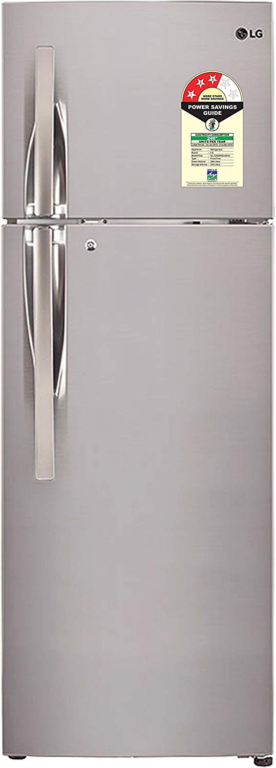 LG 260 L 3 Star Frost Free Double Door Refrigerator