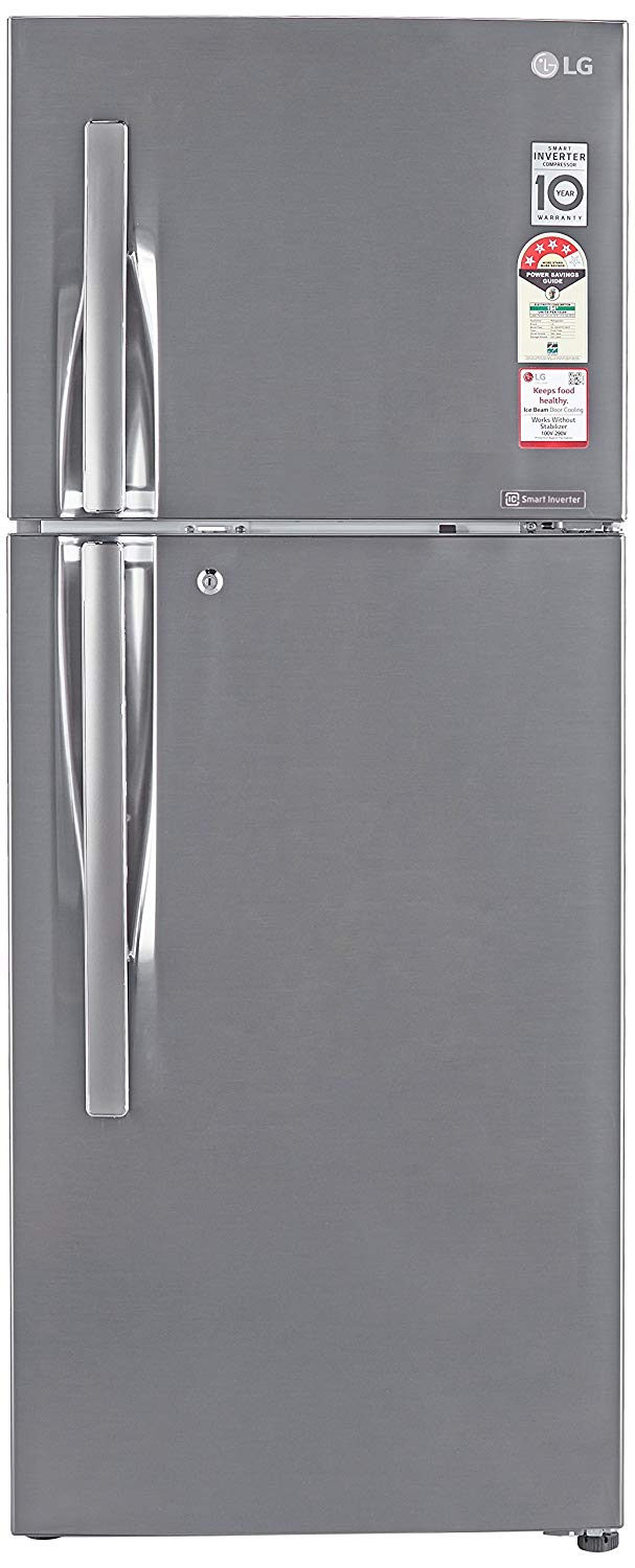 Lg 260 L 4 Star Frost Free Double Door Refrigerator Gl I292rpzl