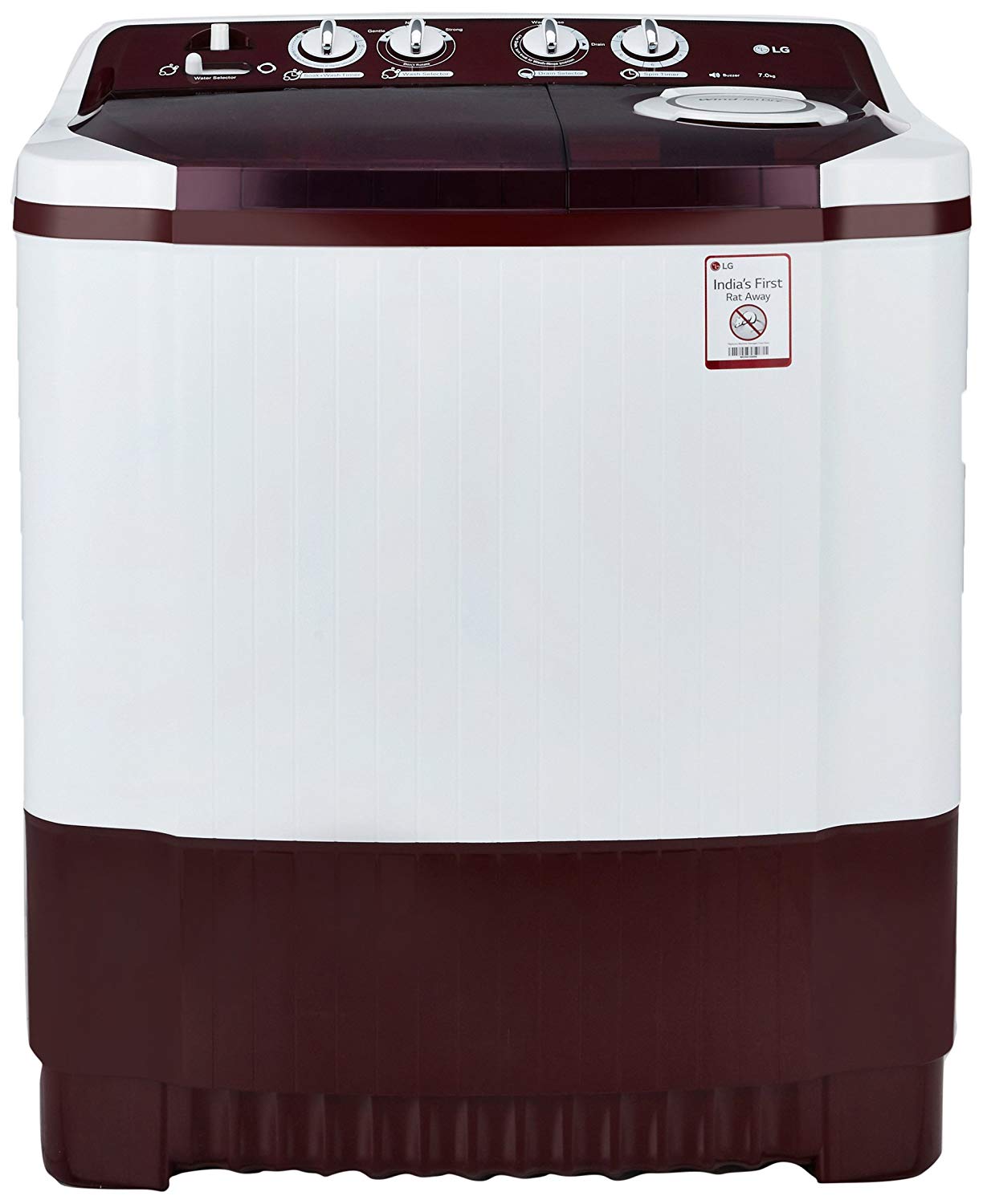 LG 7.0 kg Semi-Automatic Top Loading