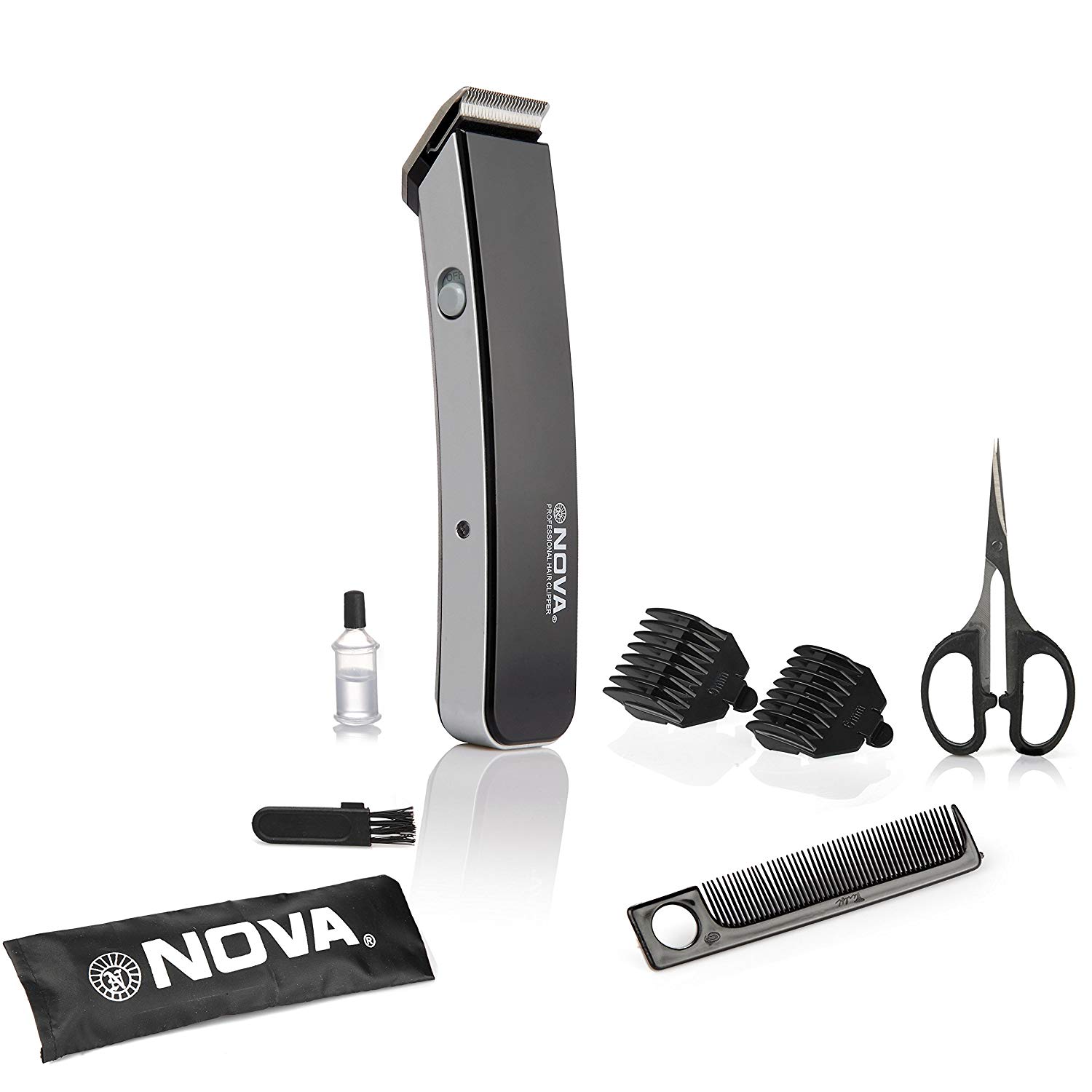 Nova NHT - 1047 Pro Skin Advance Rechargeable Cordless Beard Trimmer for Men
