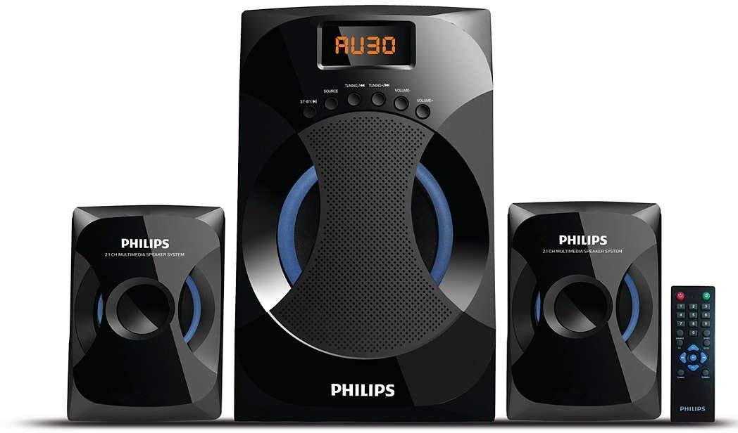 Philips MMS-4545B 2.1 Channel Speakers