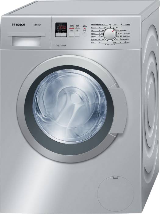 Bosch 7 kg Fully Automatic Front Load Washing Machine Silver