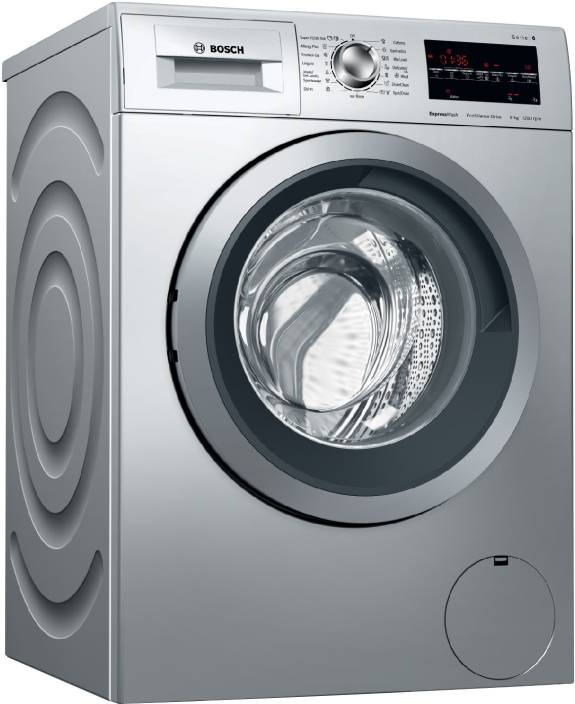 Bosch 8 kg Fully Automatic Front Load Washing Machine Silver