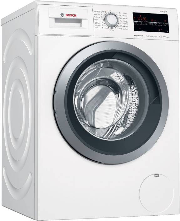 Bosch 8 kg Fully Automatic Front Load Washing Machine White
