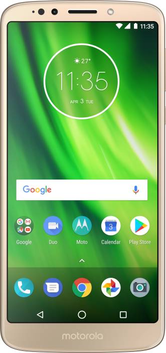 Moto G6 Play (Fine Gold, 32 GB)