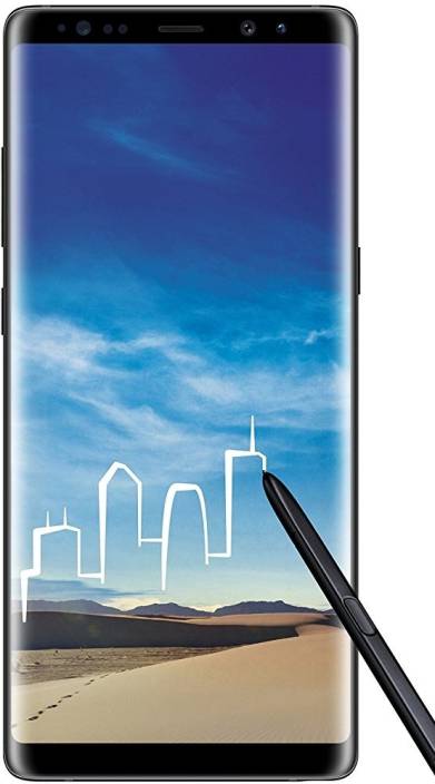 Samsung Galaxy Note 8 (Midnight Black, 64 GB)