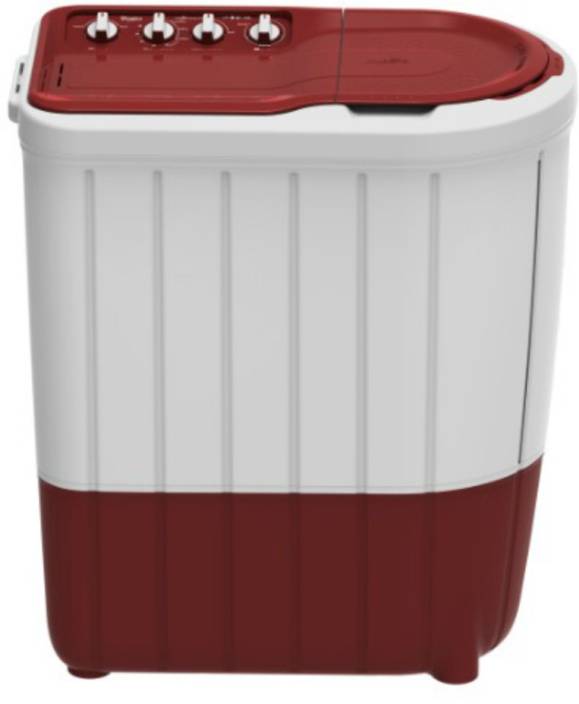 Whirlpool 7 kg Semi Automatic Top Load Washing Machine Red, White