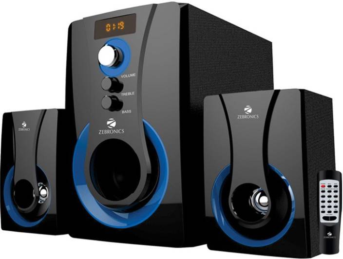 Zebronics 2.1 Multimedia SW2490 RUCF Home Audio Speaker