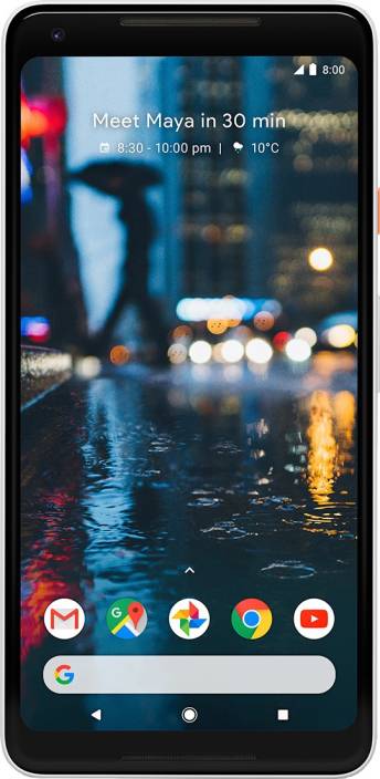 Google Pixel 2 XL (Black & White, 64 GB)