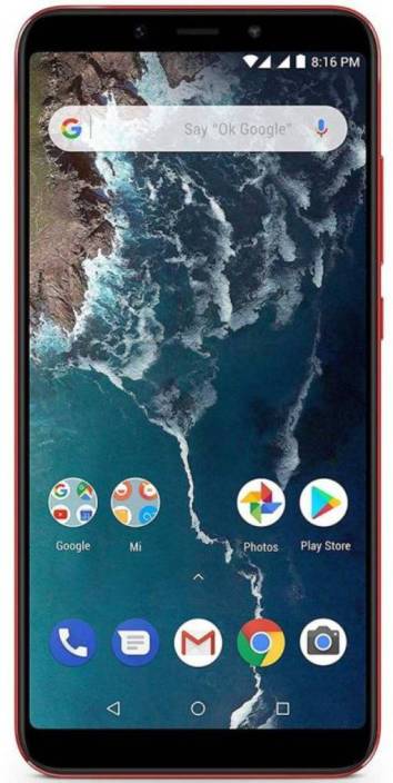 Mi A2 (Red, 128 GB)