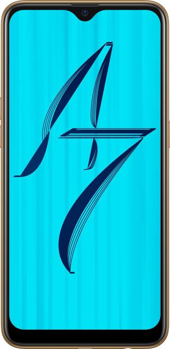 OPPO A7 (Glaring Gold, 64 GB)