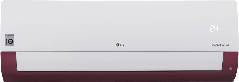 LG 1.0 Ton 5 Star Split Dual Inverter AC reviews and best buy price in India