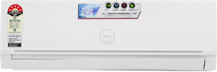 Godrej 1.0 Ton 5 Star Split Inverter AC - White