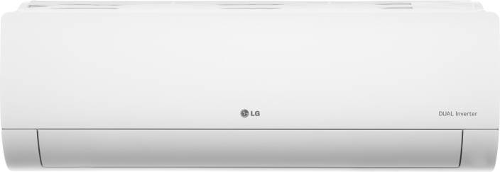 LG 1.0 Ton 5 Star Split Dual Inverter AC - White