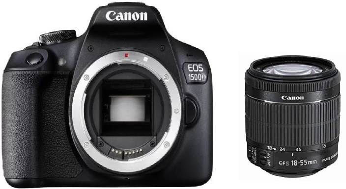 Canon EOS 1500D DSLR Camera Body+ 18-55 mm IS II Lens (16 GB Memory Card & Carry Case)