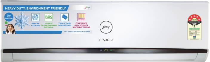 Godrej 2.0 Ton 5 Star Split Inverter AC - White