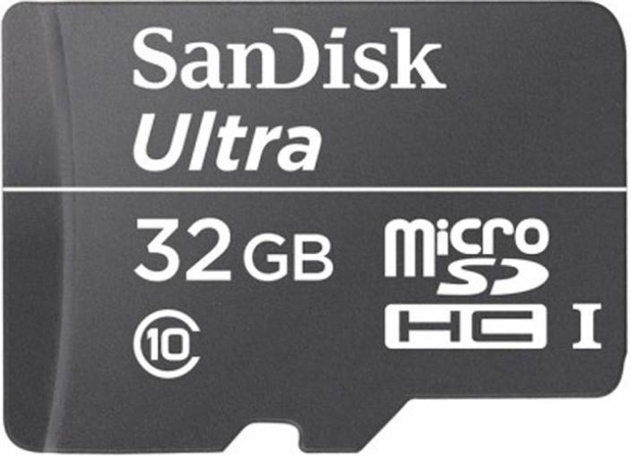 SanDisk Ultra 32 GB MicroSDHC Class 10 48 MB/s Memory Card
