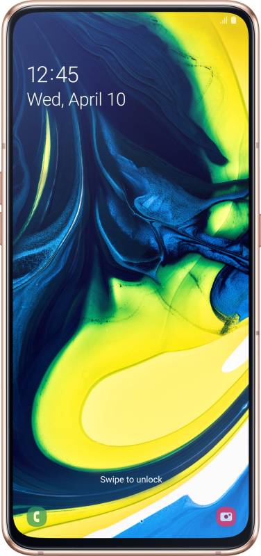 Samsung Galaxy A80 (Angel Gold, 128 GB)