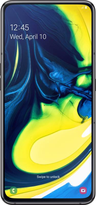 Samsung Galaxy A80 (Phantom Black, 128 GB)