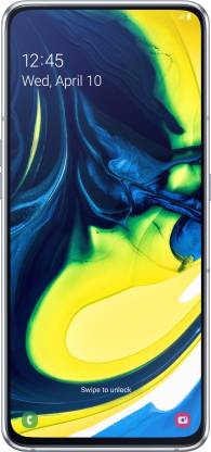 Samsung Galaxy A80 (Ghost White, 128 GB)