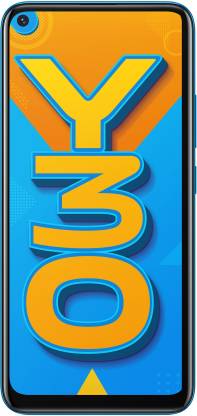 Vivo Y30 (Dazzle Blue, 128 GB)