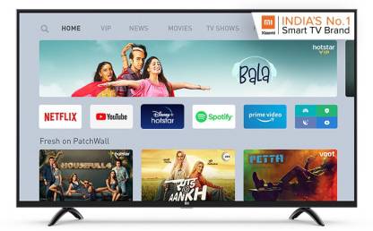 Mi 4A Pro 108 cm (43) Full HD LED Smart Android TV With Google Data Saver