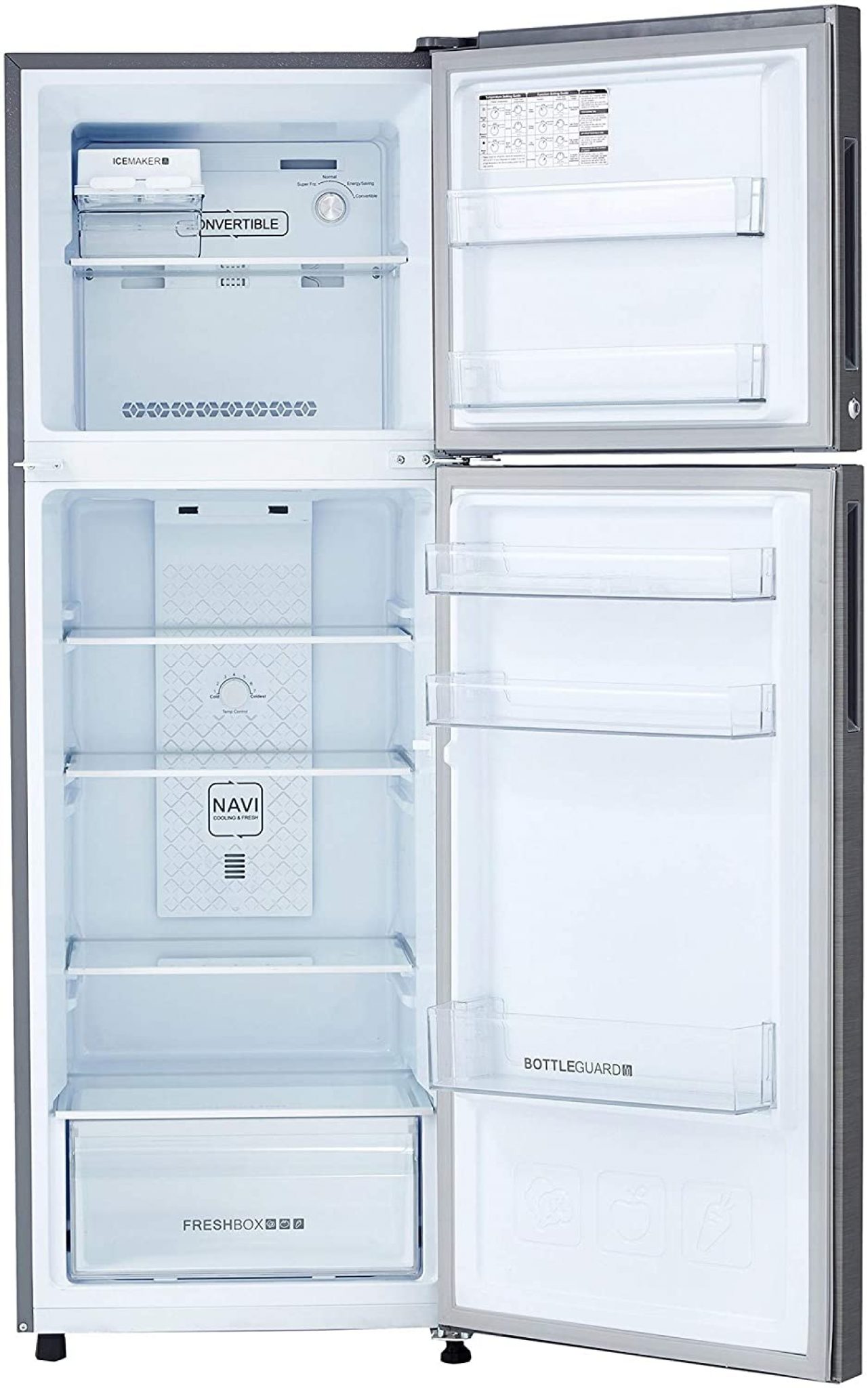 Haier 258 L 3 Star ( 2019 ) Frost Free Double Door Refrigerator(HEF
