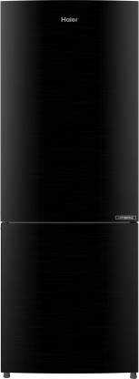 Haier 256 L Frost Free Double Door 3 Star (2020) Convertible Refrigerator  (Black Steel, HRB-2764BKS-E)