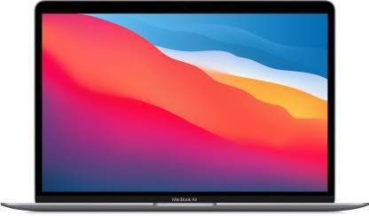 APPLE MacBook Air M1 - (8 GB/256 GB SSD/Mac OS Big Sur) MGN63HN/A  (13.3 inch, Space Grey, 1.29 kg)
