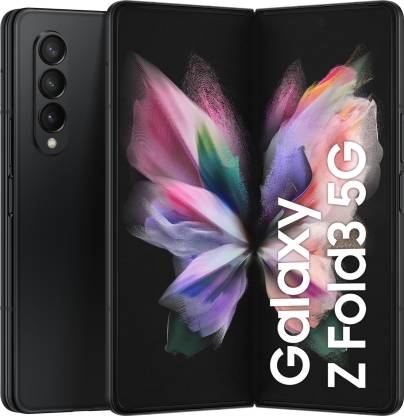 SAMSUNG Galaxy Z Fold3 5G (Phantom Black, 256 GB)  (12 GB RAM)