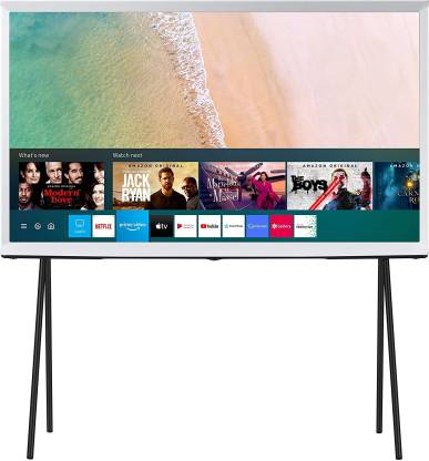 SAMSUNG The Serif Series 108 cm (43 inch) QLED Ultra HD (4K) Smart TV  (QA43LS01TAKXXL)